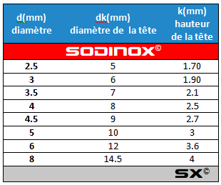 Vis Torx ultra-basse RENY  Polymère haute performance – High